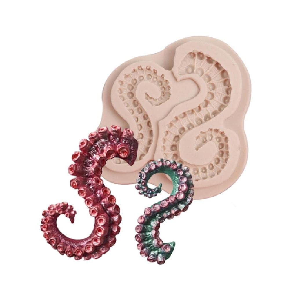 Amazon.co.jp: 海タコ触手シリコーンベーキングモールドケーキ